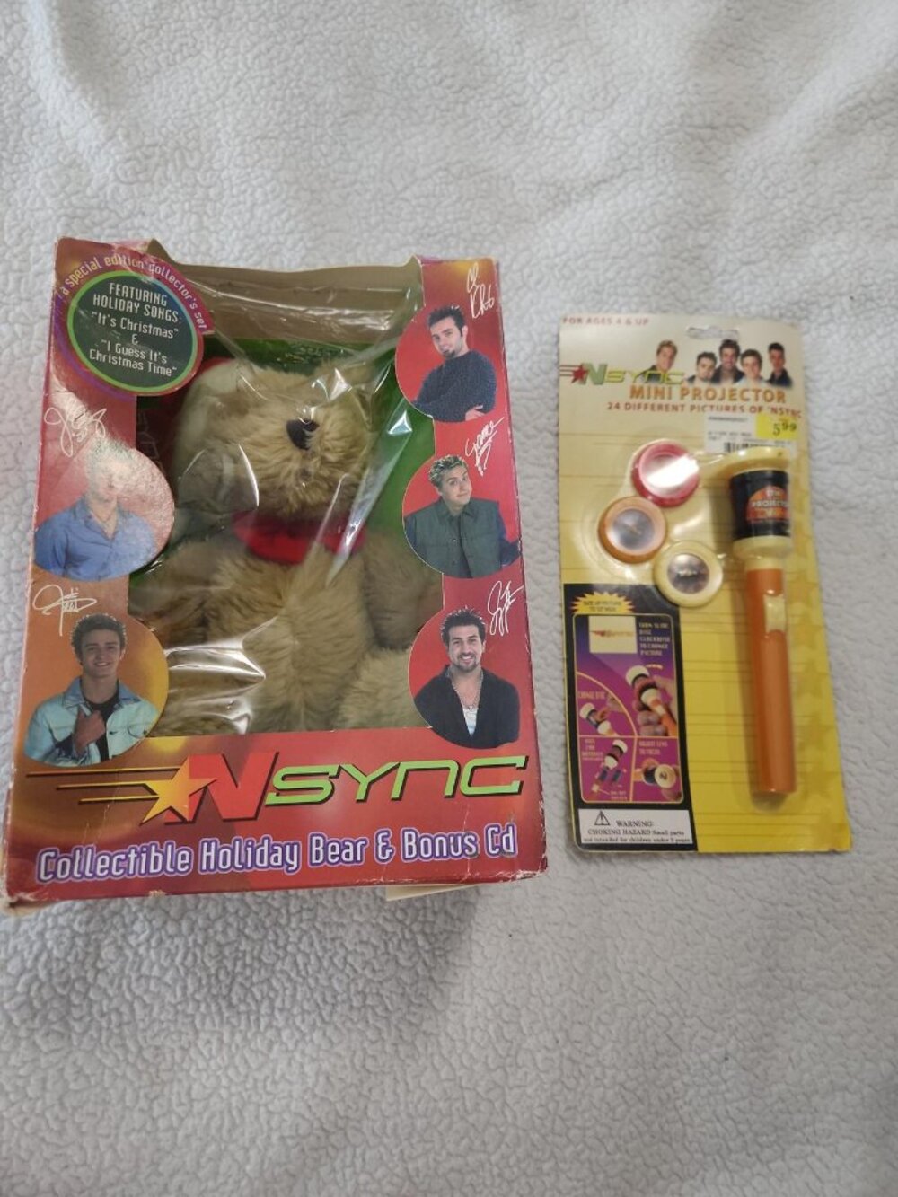 Nsync bundle lot of collectible fan merchandise Vintage Y2K 90s